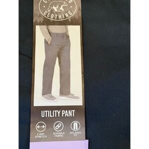 NWT Colorado Clothing Mens Utility Pant 30x29 Blue Twill Relaxed Fit Gorpcore